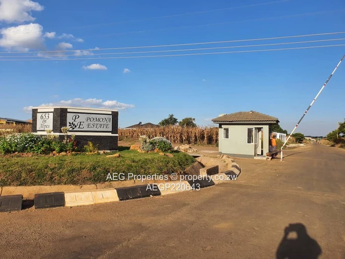Prime 2200 m² Residential Land in Pomona, Harare North!